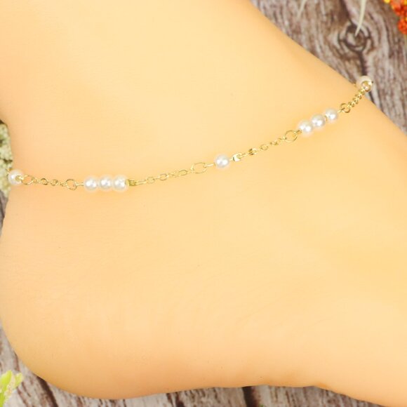 "Dainty Anklet for Women – Elegant Everyday Jewelry & Perfect Gift | MLCRC1199 - Picture 9 of 10